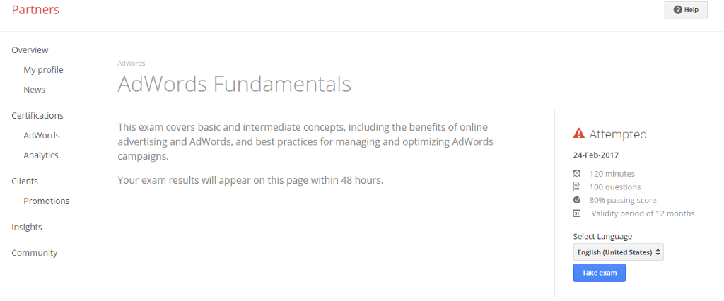 Adwords fundamentals