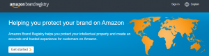 amazon brand registry